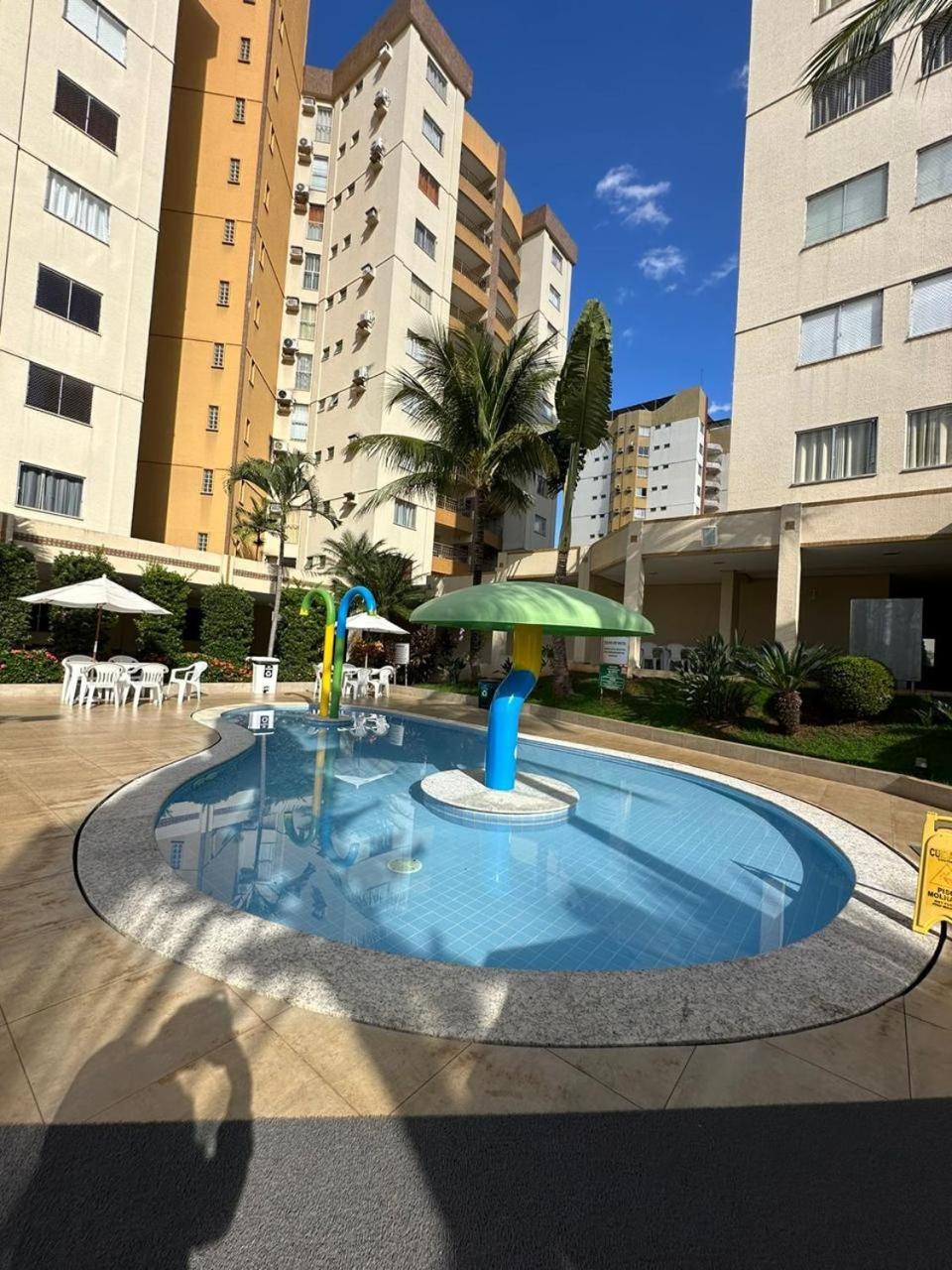 Caldas Novas - Prive Das Thermas II - Apto 3 Quartos - Parque Aquatico Aparthotel Exterior foto